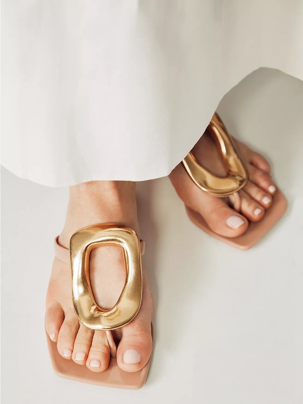 New Anthropologie Jeffrey Campbell Jelly Linques Sandals Size 8 - Picture 2 of 12